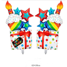 huge sizes mylar ballon birthday cake balloons foil